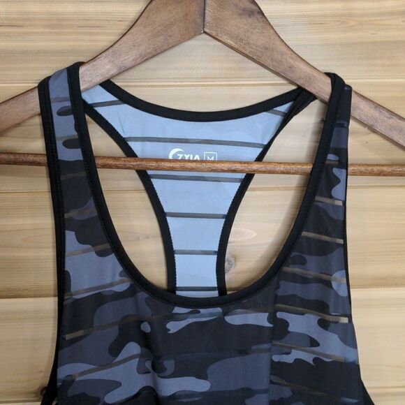 Zyia Black Camo Havana Tank Size Medium - Picture 3 of 10